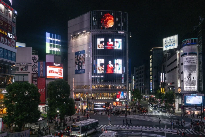 渋谷スクランブル交差点