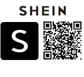 SHEIN SロゴとQRコード