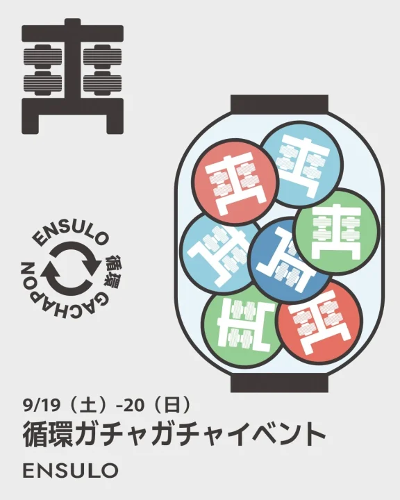 循環ガチャガチャ