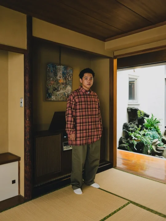Dad HEAVY CHECK SHIRT