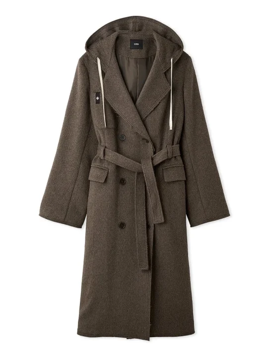Hooded Long Coat (BRW)