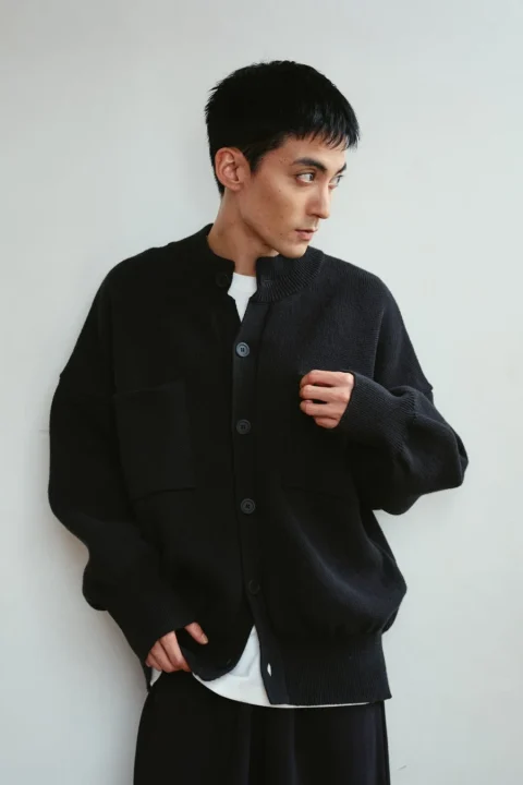 Slub Knit Outerwear