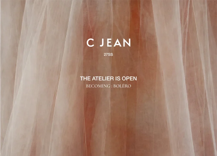 C JEAN 27SS THE ATELIER IS OPEN BECOMING : BOLÉRO