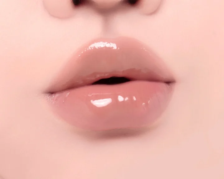 AMUSE JEL-FIT GLOSS 唇画像