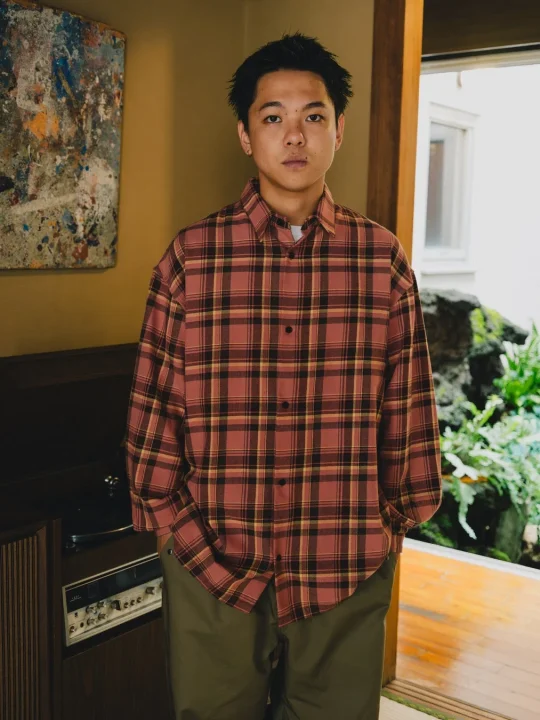 Dad HEAVY CHECK SHIRT