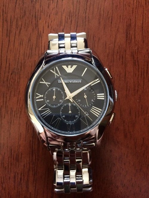 【画像】アルマーニの腕時計買ったったったｗｗｗｗｗｗｗ